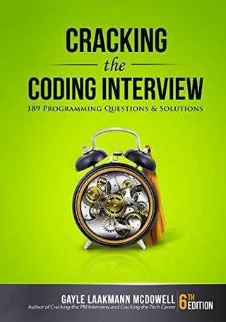 Cover of Cracking the Coding Interview